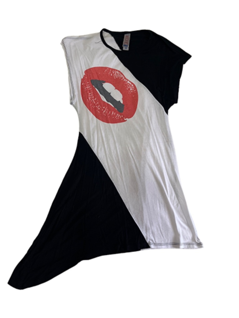 Asymmetric Jersey Dress